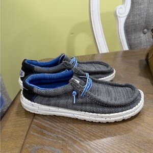 Gray and Blue HEYDUDES